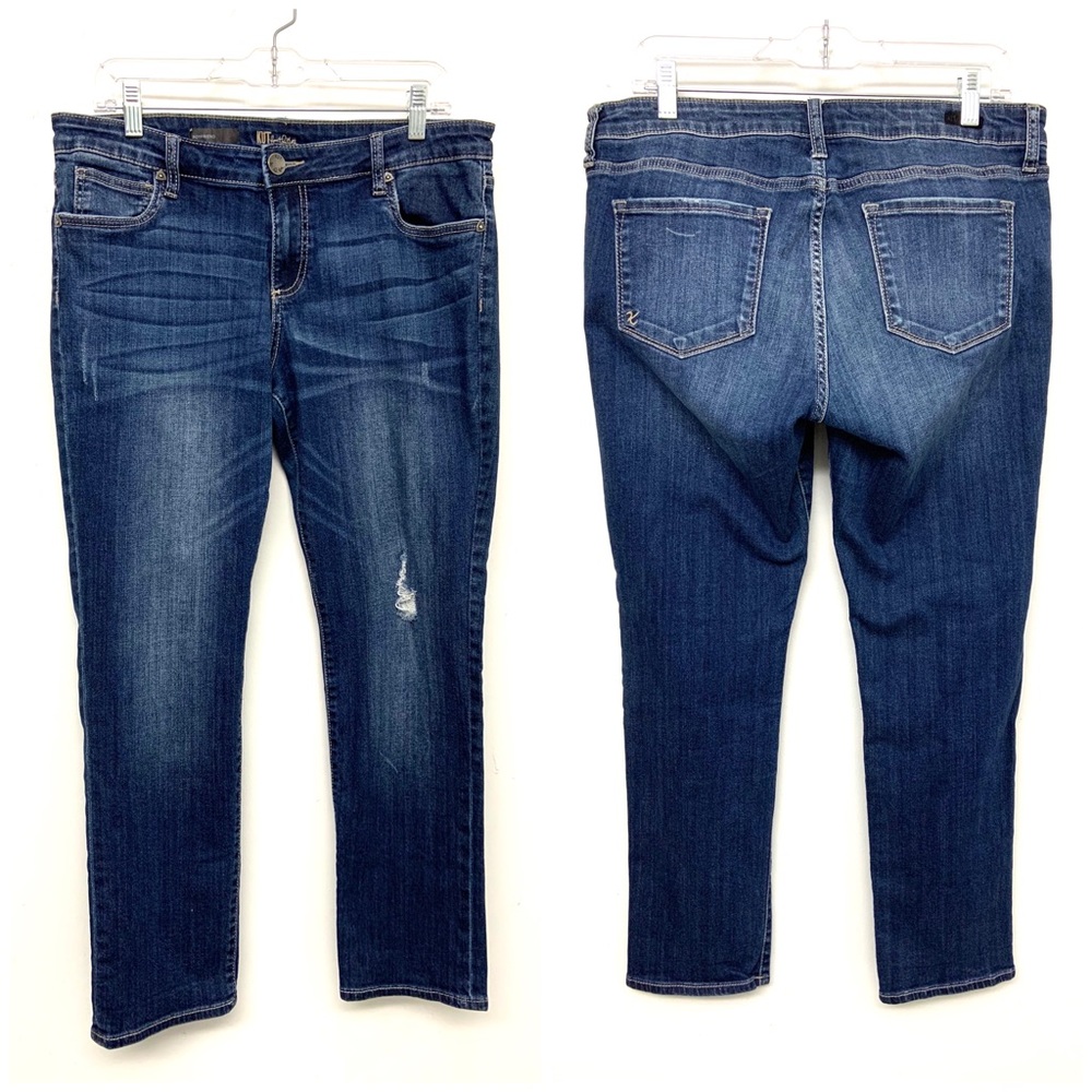 Kut from the Kloth Distressed Boyfriend Jeans 12 P